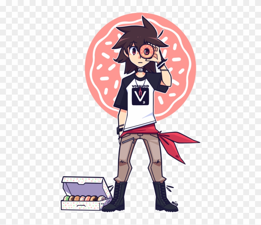 Kyo Vocaloid Donut Hole Clipart