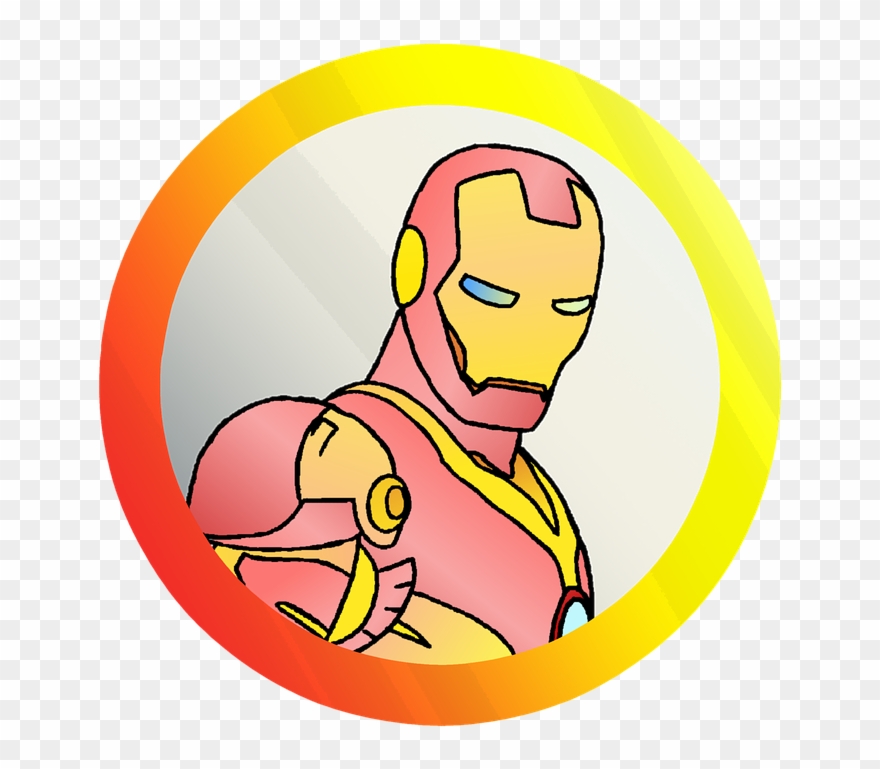 Iron Man Cliparts 1, Buy Clip Art - Sketsa Avenger - Png Download