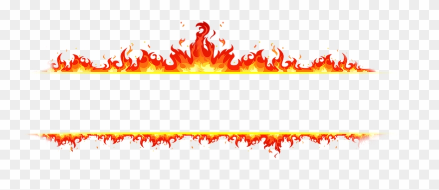 Fire On White Background Clipart