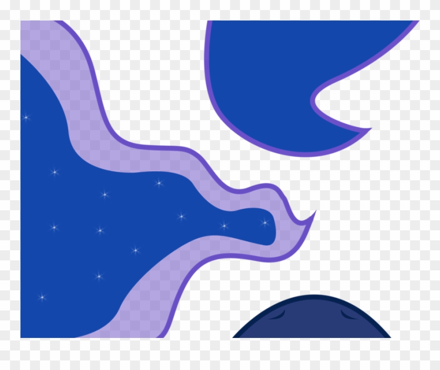 Charleston And Itchy, Hair, Meme, Perspective, Pov, - Princess Luna Hair Vector Clipart