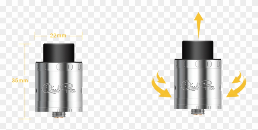 Aspire Quad-flex Rda - Aspire Dripper Clipart