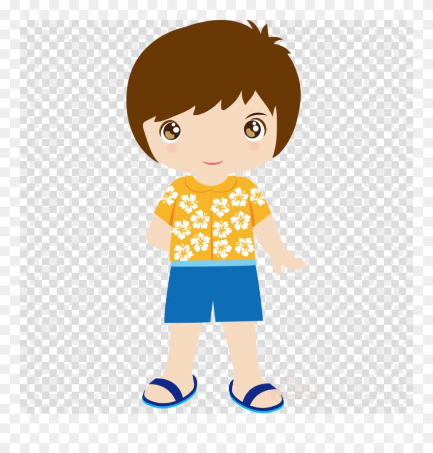 Hawaiian Clip Art Boy Clipart Hawaii Hula Clip Art - Hawaiian Boy Clipart - Png Download