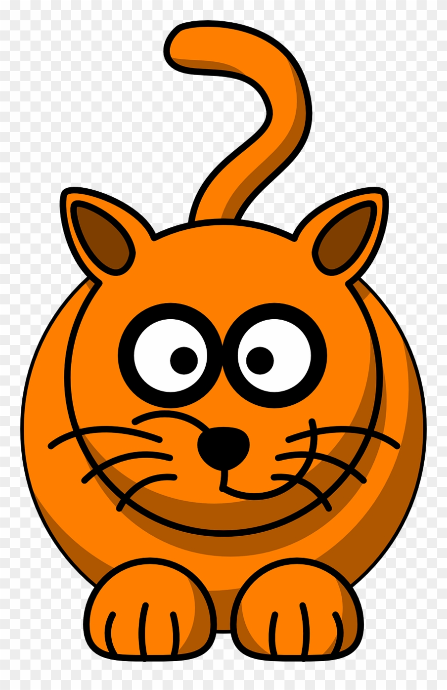Vector - Cartoon Cat Clipart
