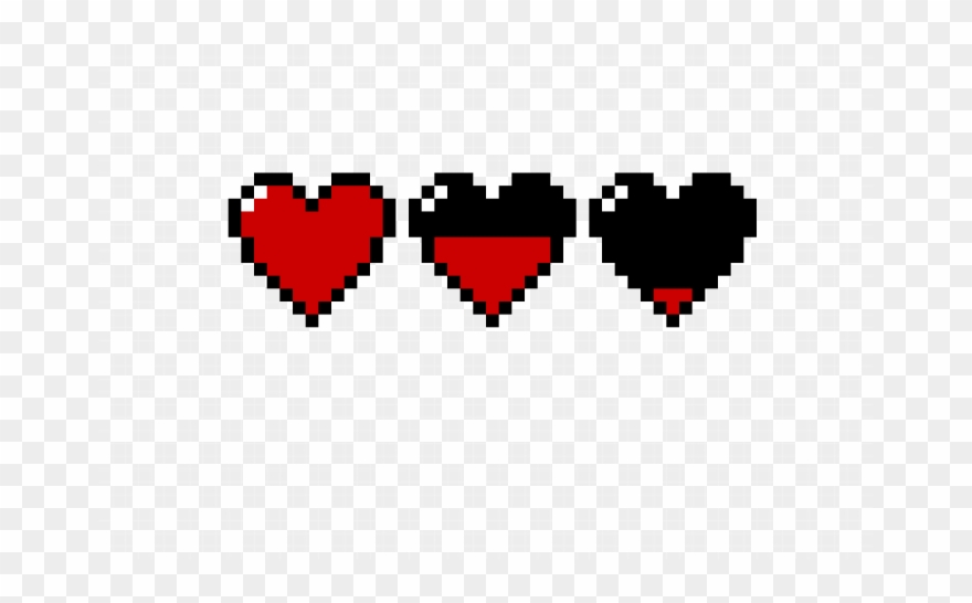 Minecraft Clip Art Avatan Plus Социальный Фоторедактор - Kikkerland Heat Sensitive Pixel Heart Mug - Png Download