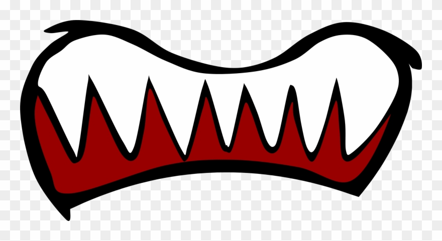 New Scared Mouth - Scared Mouth Png Clipart