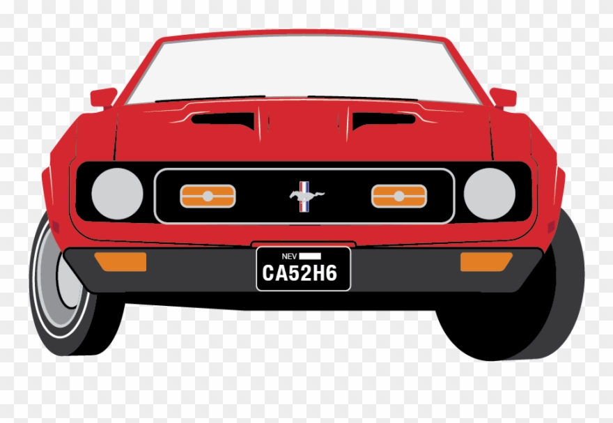1971 Ford Mustang Mach - Ford Mustang Clipart