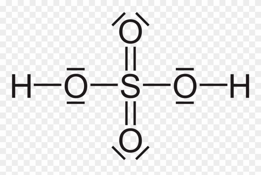 Related With - Sulfuric Acid Lewis Dot Diagram Clipart
