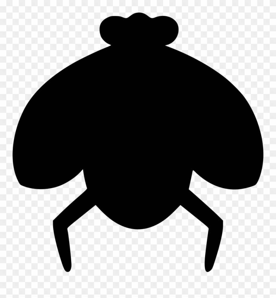 Midge Gnat Beatle Icon Free Download Png Svg Round - Black Clipart