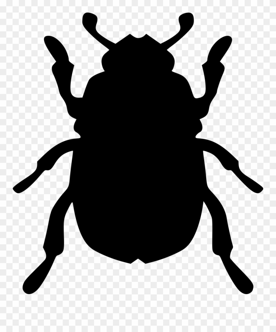 Beatle Beetle Icon Free Download Png Svg Round Beatles - Beetle Png Black Clipart