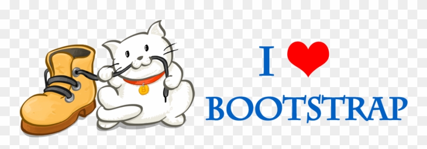 Bootstrap Picture Transparent Stock - Cartoon Bootstrap Clipart