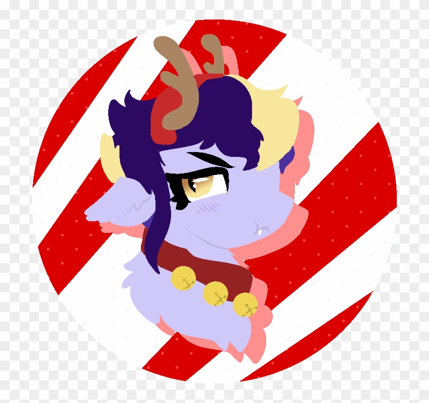 Nootaz, Bat Pony, Bust, Commission, Fake Antlers, Floppy - Cartoon Clipart