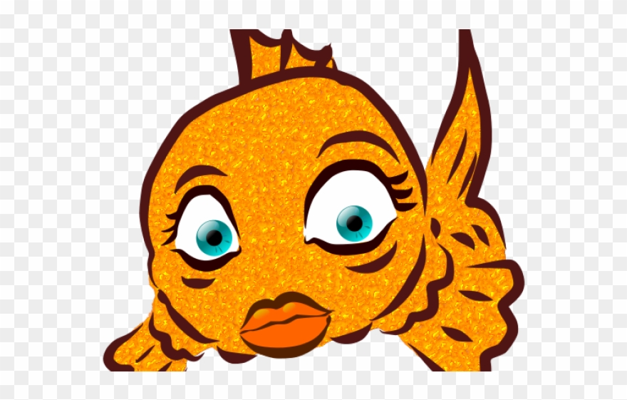 Life In A Goldfish Bowl 1 25 Magnet Clipart