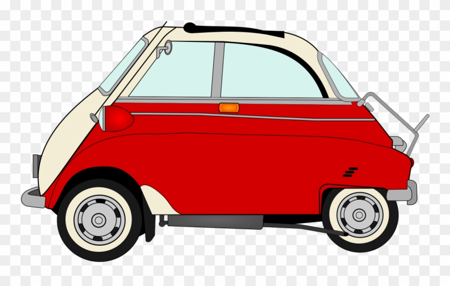 Bmw Isetta Profile - Bmw Isetta Png Clipart