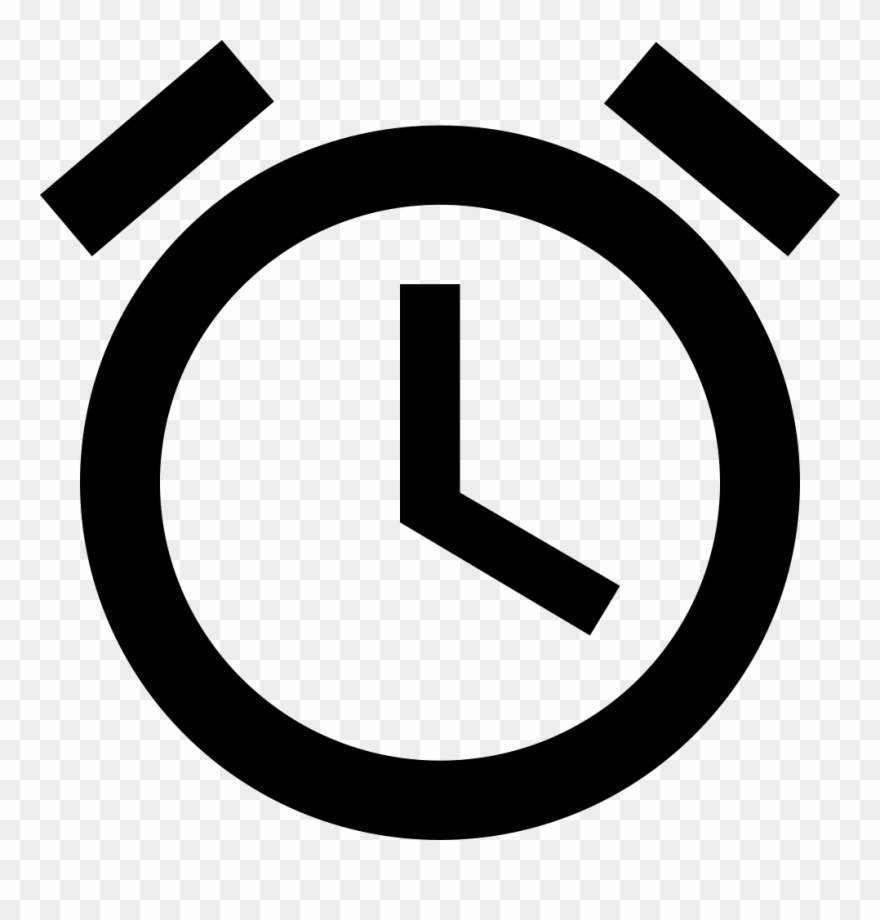 Very Basic Clock Icon - International Migrants Day 2010 Clipart