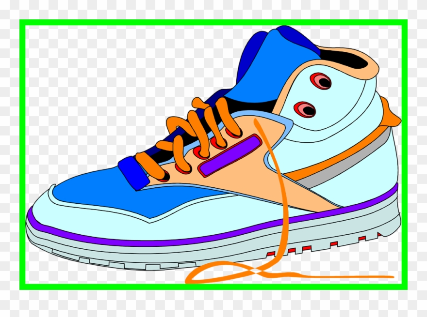 Clip Art Black And White Stock Awesome Canvas Shoes - Sneakers Clipart Transparent - Png Download