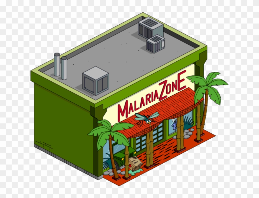 Malaria Zone Tapped Out - Simpsons Tapped Out Malaria Zone Clipart