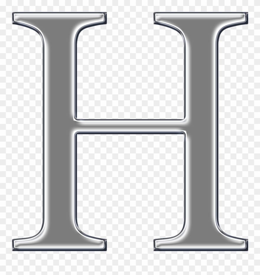 Download - Transparent Fancy H Clipart