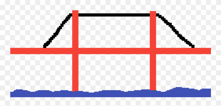 Golden Gate Bridge By - Diamond Clipart