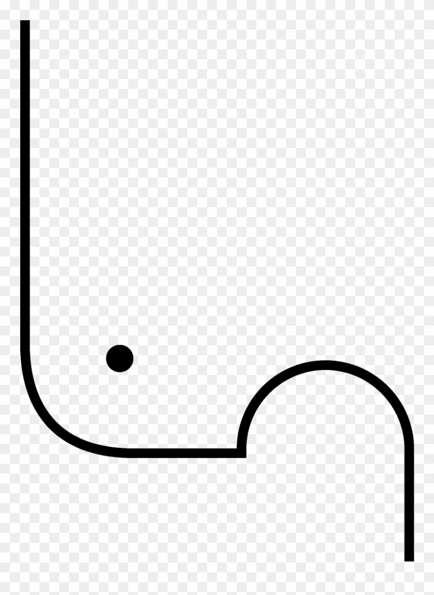 B - Line Art Clipart