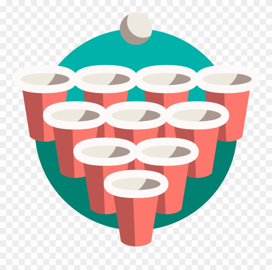 Open - Beer Pong Icon Png Clipart