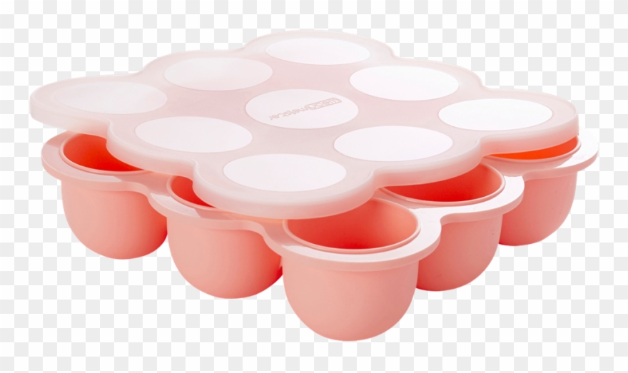 Wean Meister Freezer Pod - Peach Clipart