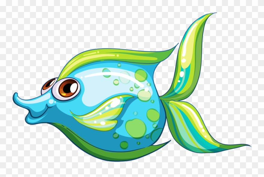Five Fish Cartoon Clipart