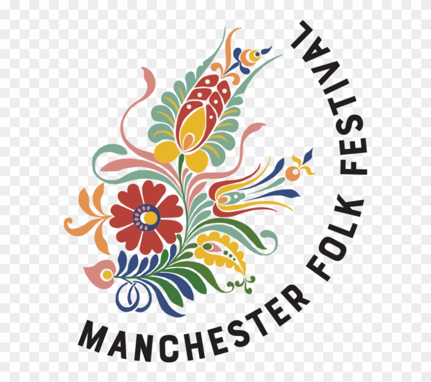 Logo For Manchester Folk Festival - Embroidery Clipart