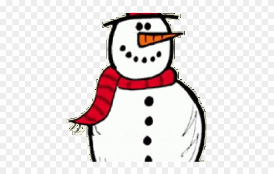 Snowman Clipart - Winter Clip Art Free - Png Download