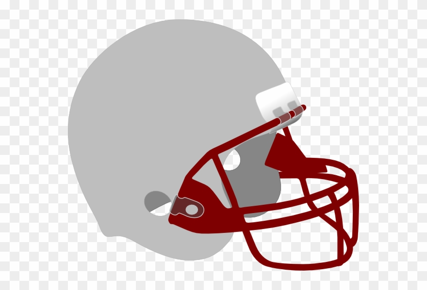 Clipart Football Grey - American Football Helmet Png Transparent Png