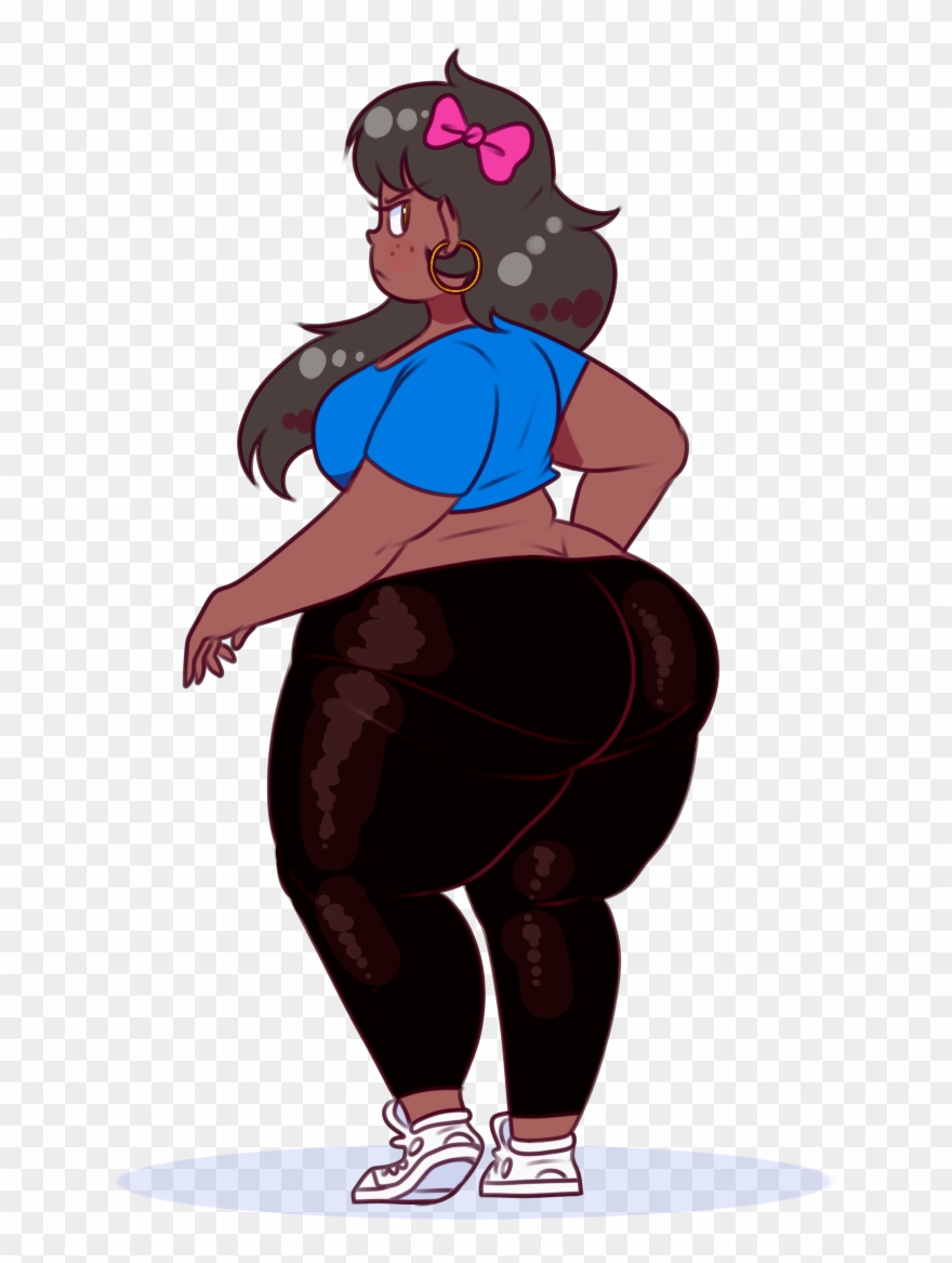 Secretgoombaman12345, Ass, Bow, Chubby, Clothes, Earring, - Cartoon Clipart