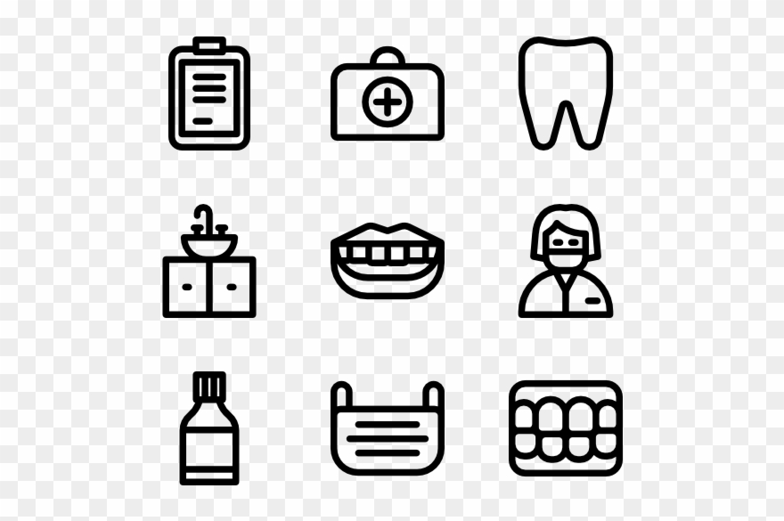 Dentist - Kitchen Appliances Icon Clipart