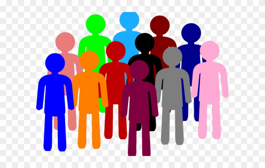 Community Clipart Interaction - Population Clip Art - Png Download