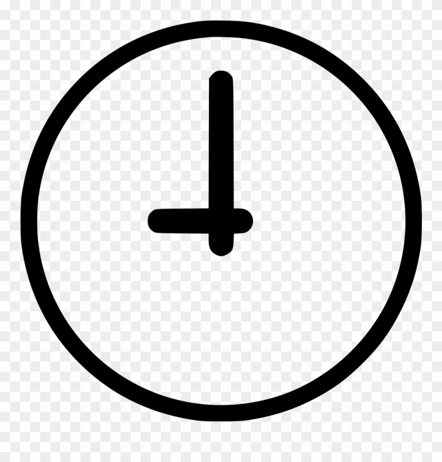 Vector Black And White Library Clock Schedule Measure - Time Icon Png Clipart