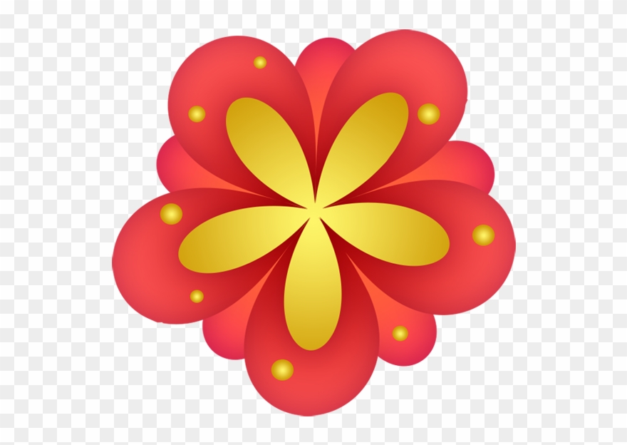 Mahjong Flower Garden Messages Sticker-6 - Mahjong Spring Flower Garden Clipart