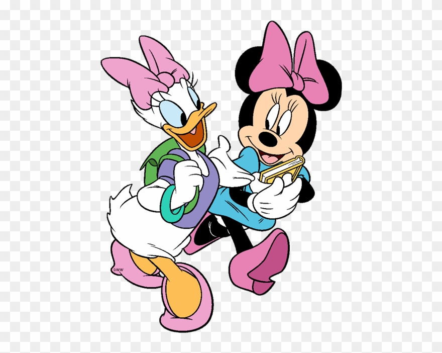 Minnie Daisy Friends3 Cute Mouse, Minnie Mouse, Disney - Minnie Mouse Clipart