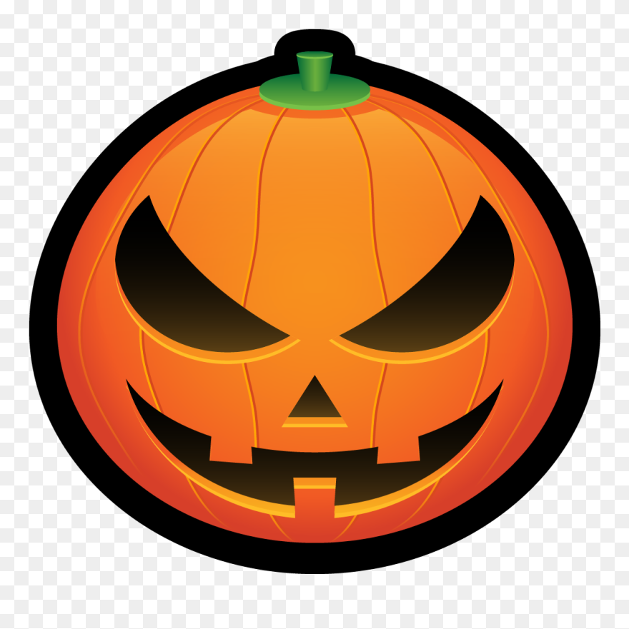 Face Clipart Squash - Jack O Lantern Icon - Png Download
