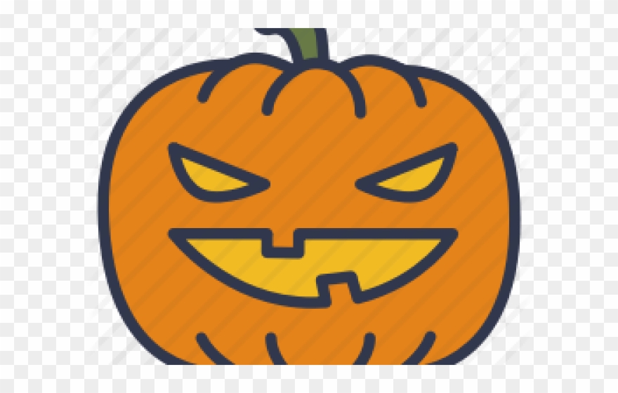Spooky Clipart Evil Pumpkin - Pumpkin Spooky - Png Download