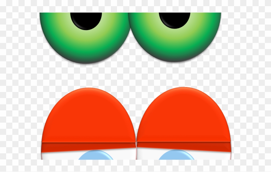 Red Eyes Clipart Printable - Eye - Png Download