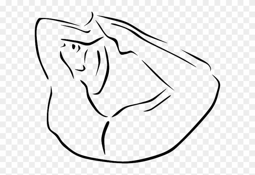 Bikram Yoga In Barcelona - Yoga Line Art Png Clipart