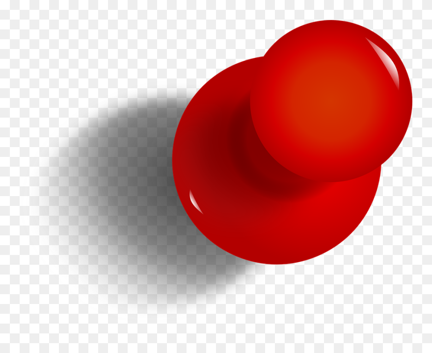 Download Drawing Pin, Tack, Thumbtack, Red, Office, Pushpin Push Pin