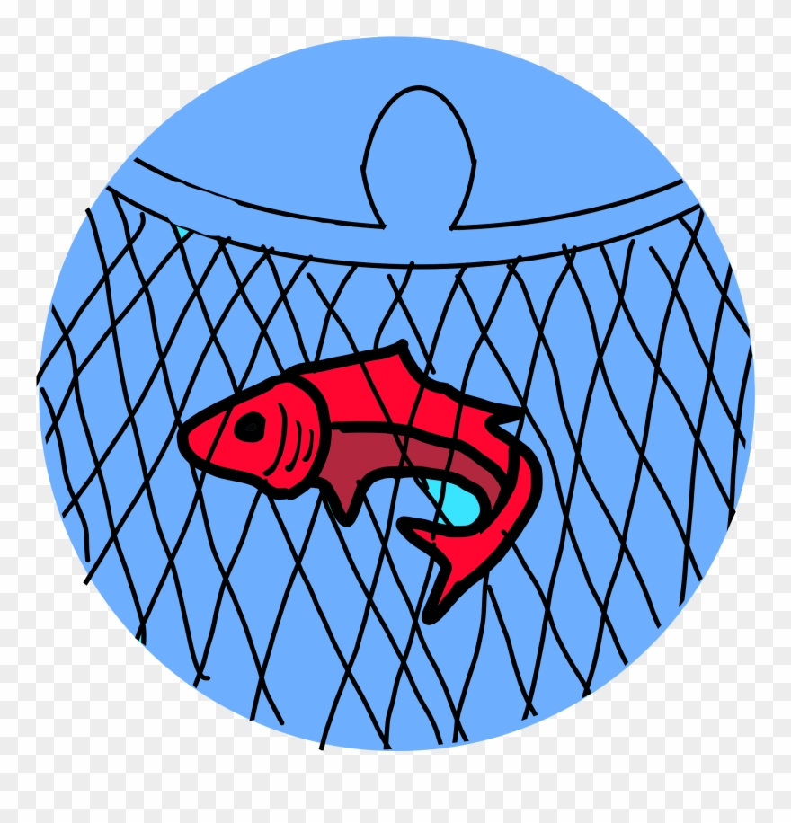 Gill/ Trammel Netting - Gillnetting Clipart