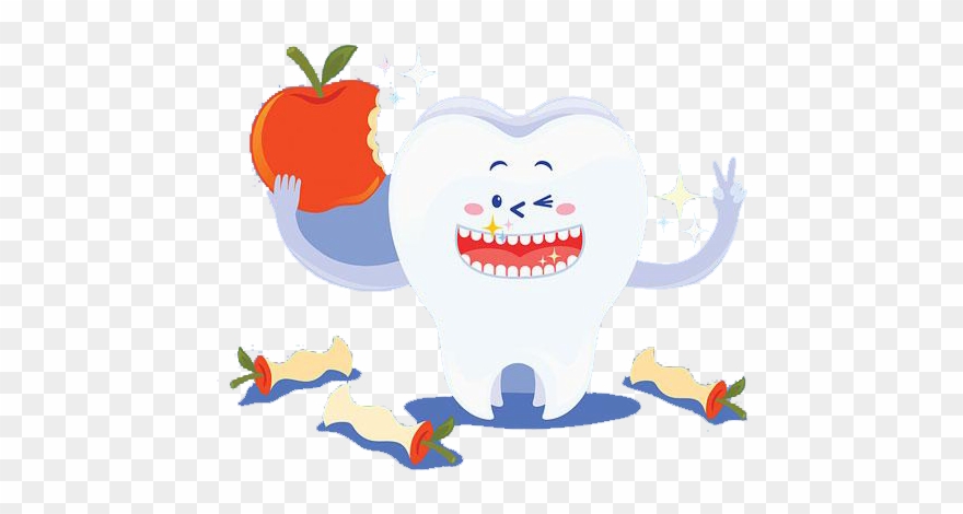 Tooth Art Transprent Png - Clip Art Healthy Tooth Transparent Png