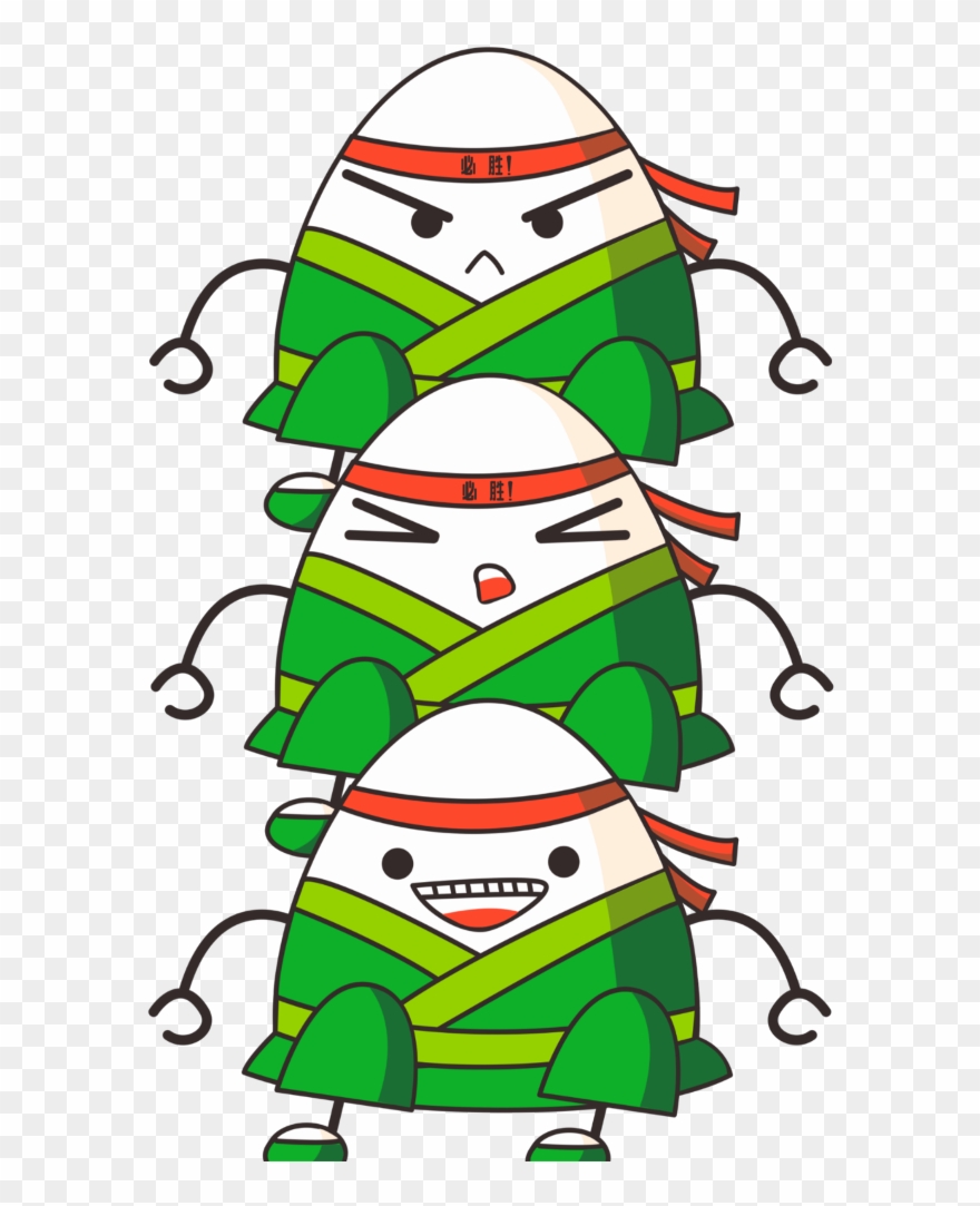 Ftestickers Scdumpling Dumplings Clipart Cartoon Cute - Zongzi - Png Download