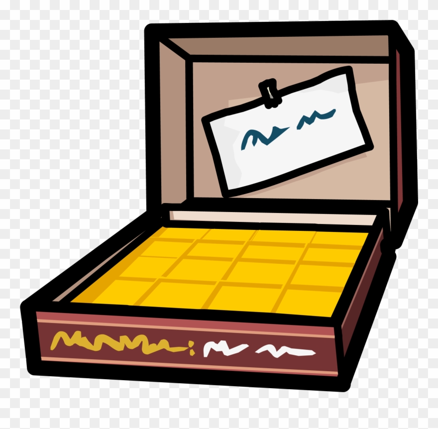 Box Of Chocolates Club Penguin Clipart
