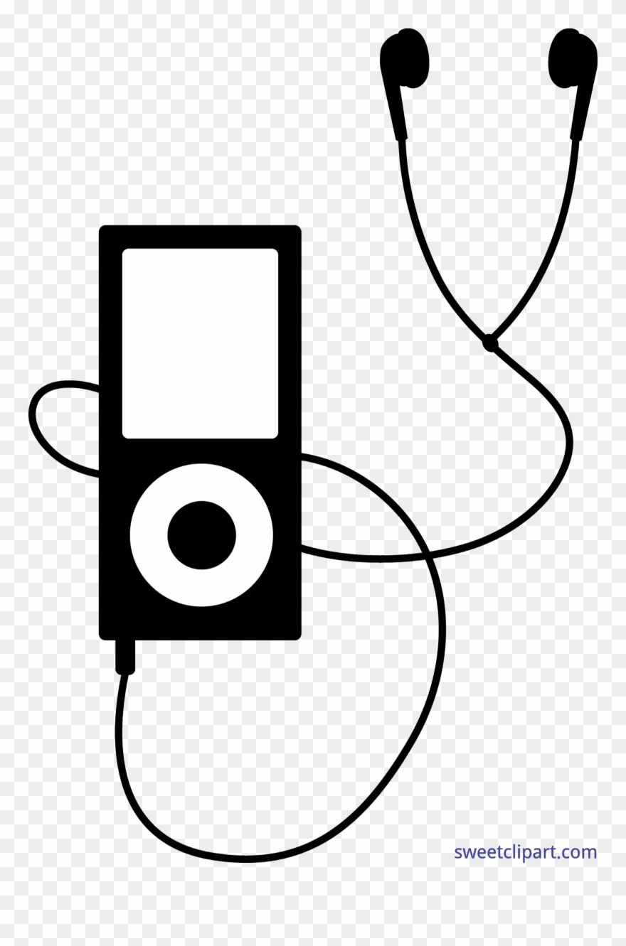 Mp Player Clip Art Sweet - Ipod Clip Art - Png Download