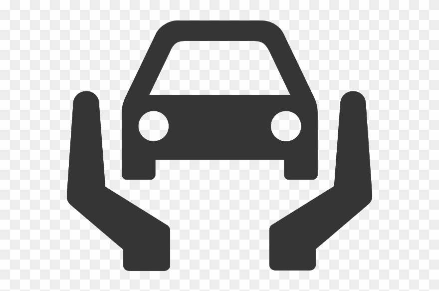 Avoid Costly Tickets, And Get Your Windshield Fixed - Car Insurance Icon Png Clipart