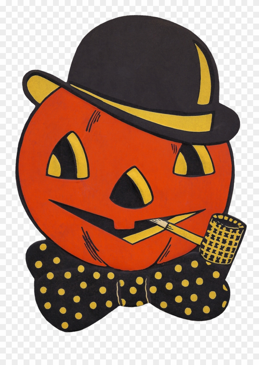 Vintage Halloween Cards, Halloween Tags, Vintage Holiday, - Vintage Free Printable Halloween Decorations Clipart