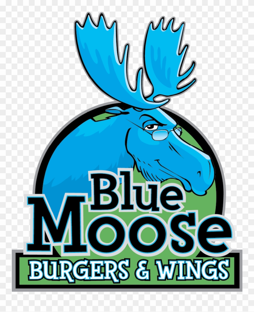 Blue - Blue Moose Clipart