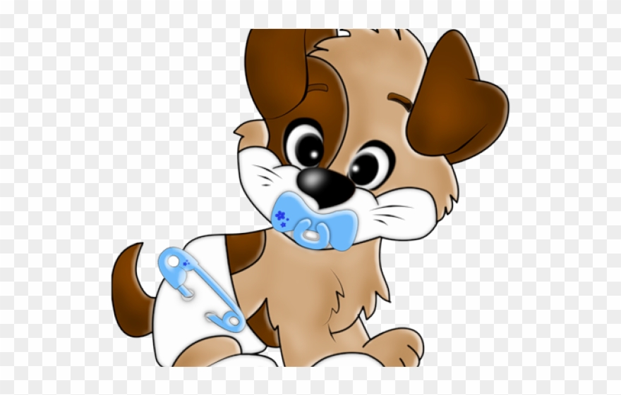 Shower Clipart Dog - Puppy Cartoon - Png Download