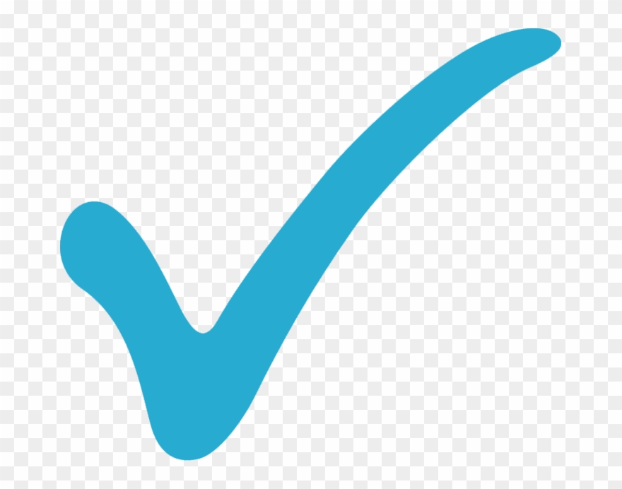 Check Mark - Light Blue Check Mark Clipart